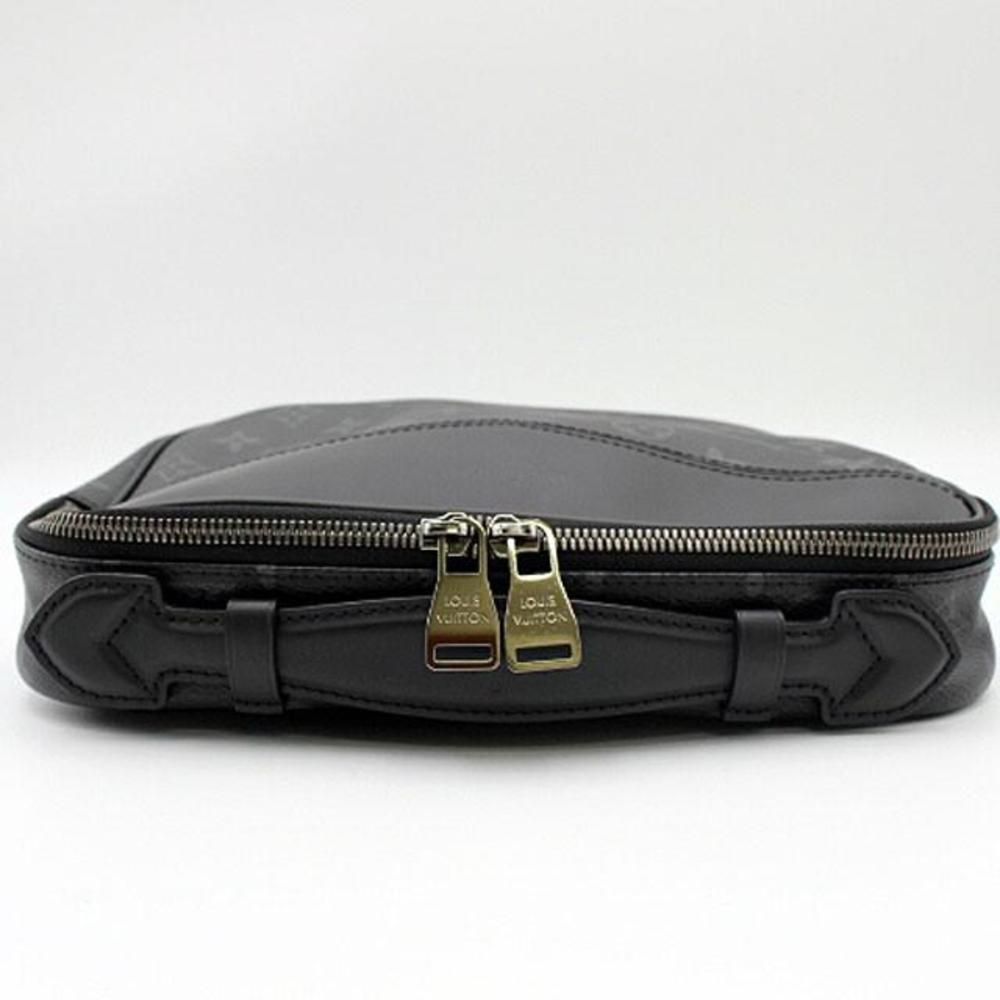 Louis Vuitton Nylon Monogram Eclipse Bum Bag Black - Picture 4 of 7